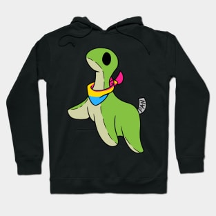 Pansexual pride Nessie Hoodie